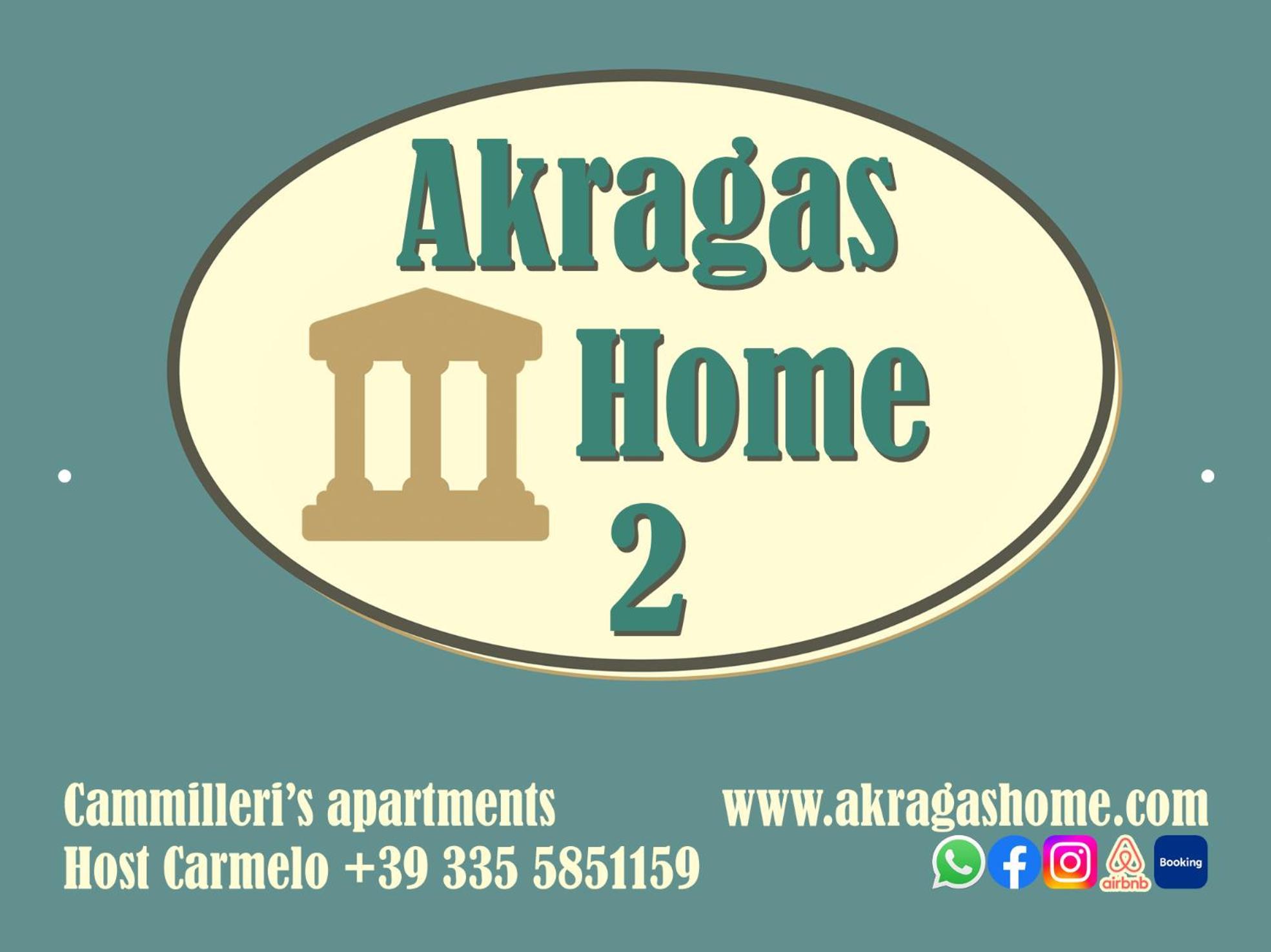 2 Apartments - Akragas Home 1 & 2 On Via Atenea City Center With View Agrigento Exterior foto
